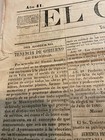 896 Trinidad 1860 Newspaper Amistad  Los Negros In Spanish