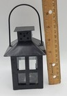 Kate Aspen Luminous Mini Lantern Tea Light Holder Black Metal Boxed