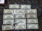 1953  5 Red Seal United Stated Note Cheap       Free Shipping    One Note