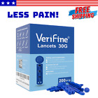 Diabetes Lancets For Blood Glucose Testing  30g  200 Ct  Universal Fit  Painless