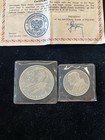 1982 200 And 100 Zloty Silver Poland Pope John Pauls Visit Commem  Unc Coins