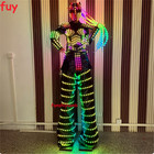 Predator Led Robot Costume Women Illuminated Stilt Suit Stage Show Clothing