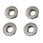 Ford C4 C6 Fmx Torque Converter Nuts 3 8  X 24 Sae Locking Flange  4 Pack 