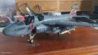 Us Navy Jcw-72-ea6b-007 Prowler 1 72 Aircraft Model Vaq-136 Collectible Toy Gift