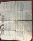 Orig  1802 Property Deed  Elizabeth Township  Lancaster County  Pennsylvania Pa