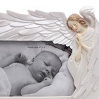 Guardian Angel Photo Frame 4  X 6  Landscape Picture With 3d Angel