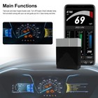 Automotive Code Reader Bluetooth Obd2 Scanner Car Engine Diagnostic Scan Tool 