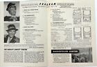 Vintage 1947 Radio City Music Hall Showplace Program - 7 x 9 