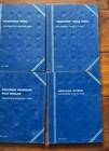 Vintage Whitman Coin Collector Albums 7 Of Them See Pictures No Coins 