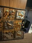 Brutalist Metal Wall Art Sculpture With Geometric Shapes And Abstract Panels