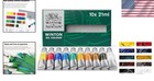 Professional Grade Winton Oil Paint Set - 10 X 21ml Pigmented Tubes For Artistry