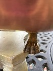 England Antique Copper Planter Claw Feet  Lion Handles  1920-30  14x8x8   