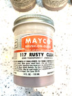 Lot Of 5 Rare Vintage Mayco   Satin Matt Glaze   117 Rusty Clear
