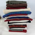 5 5  Pounds Vintage Lot Wool For Crafts For Rug Hooking Sewing Nice Colors 