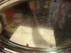 Tiffany   Co Silver Plated Oval Tray Serving Dish Monogrammed Scratched  11 5x16