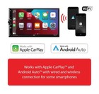 Dual Dmcpa7mw Car Stereo Certified Apple Carplay   Android Auto  7  Touchscreen 
