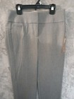 Loft Womens Julie Bootcut Trousers 0 Grey Stretch Knit Dress Pants Pockets Nwt