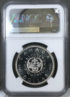1964 Canada  1 Prooflike Silver Dollar Coin   Ngc Pl65