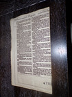 1611-1st Ed -folio Kjv Bible Leaf-the Acts Of The Apostles Title Page-trimmed