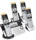 Vtech Cordless Phone Answering Machine Bluetooth 4 Handset Super Long Range