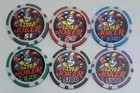    all New    Tilted Joker Poker Chip Set  500  14g Chip Set