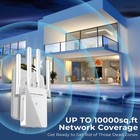 Long Range Internet Booster Extender For Home  Mesh Wi-fi 6x Faster Wireless    