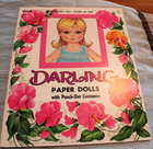 Vintage Lot Of 6 Saalfield Paper Dolls Uncut