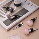 Stainless Steel Wine And Beverage Bottle Stoppers Ball Designed Corks Tapered