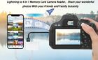 Lightning To Sd Card Reader - 4 In 1 Memory Card Adapter Iphone Usb Female Otg 