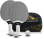 Table Tennis Racket Set With 3 Balls  Professional Composite Rubber Paddle