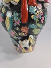 Vintage Chinese Fertility Vase Large Porcelain Floral Hand Painted 14 5    Tall