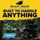 Black Boar Atv Rear Storage   Lounger  Seat W increased Durability  open Box 