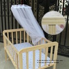 Breathable Mosquito Net Summer Baby Crib Net Crib Canopy Netting For Kid Baby