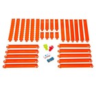 Hot Wheels Track Creator Deluxe Pack  2 Cars  25ft Track  Straights   Flex