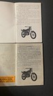 Vintage Original 1970 Yamaha Rt1 Rt1m 360 Enduro Mx Rider s Owner s Manuals