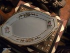 Vintage Porcelain Salt Dish Holder Plate Bowl Signed Nippon Hand Painted 2   1  