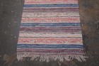 Vintage Braided Rag Rug Cotton Handmade 32  X 72  Runner