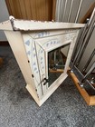 Vintage Mid-century Bathroom Kitchen Metal Medical Wall Cabinet   Mirror Retro