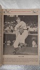 1951 Cleveland Indians Vs Tigers Decoration Day Official Score Card Program