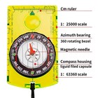 Waterproof Outdoor Compass For Hiking Camping Backpacking Orienteering Map Readi