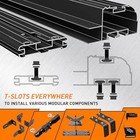  Aluminum Roof Platform  55  X 47  Universal Flat Roof Rack 55  Roof Platform