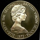 1973 British Virgin Islands - Dollar - Magnificient Frigate - 1 Oz Proof Silver