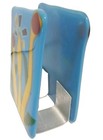 Colorful Handmade Napkin Holder  Multi-color  6 Inches High And 5 Inches Wide 