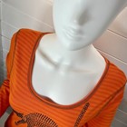 Live   Let Live Womens Shirt Scoop Neck Cat Embellished Novelty L tiny Flaw Goth