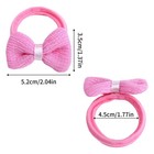 Taangthose 24 Pcs Toddler Hair Ties For Girls Cute Flower Elastic Baby Hair Band
