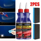  2 Pcs Car Scratch Remover For Deep Scratches Paint Restorer Auto Repair Wax 