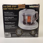 Baby Brezza One Step Baby Food Maker White grey - Open Box  Still New