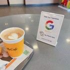 4x6 In Nfc Google Review Sign  Tap To Review Table Stand - Boost Reviews Ratings