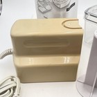 Cook s Essentials Electric Mandoline Slicer Izvs001 Beige With Blades Manual Set