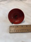 Vintage Tin Litho Spinning Top W  Handle Yellow   Red Circus Design
